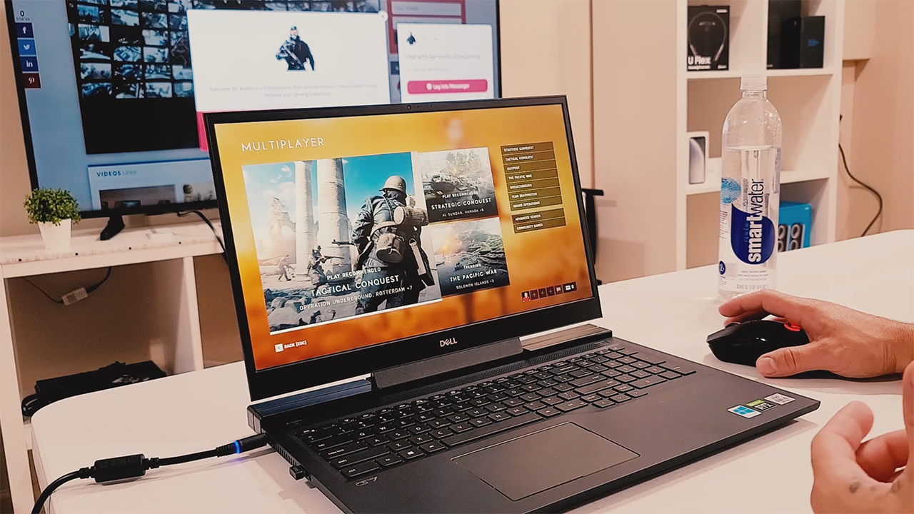 Multiplayer Live Gameplay on Battlefield V with a Dell G7 17 Gaming Laptop