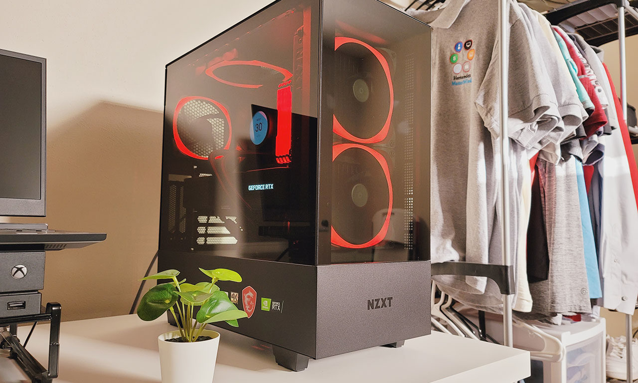 Building a Nzxt H510 Elite Gaming Desktop