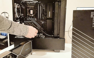 Building a Nzxt H510 Elite Gaming Desktop with Nvidia RTX 3080 on Intel i9 using SN750 SSD