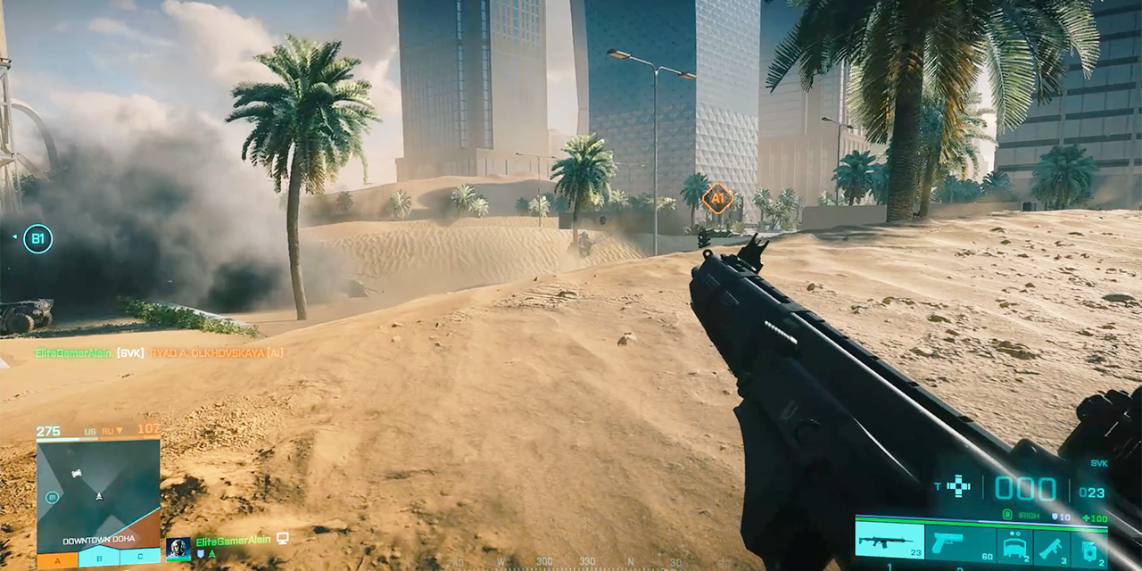 Launch Gameplay of Battlefield 2042 with a Dell G7 7700 Laptop using RTX 2070
