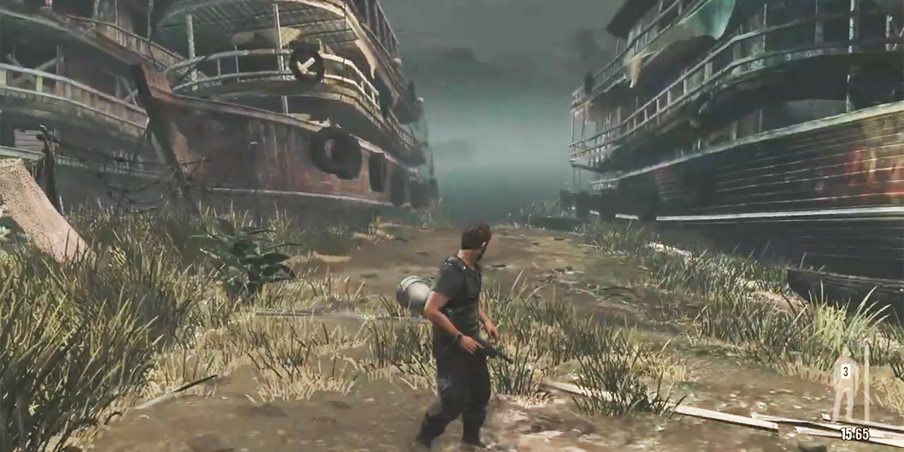 Max Payne 3 Gameplay in Lake Camp Single-Player Mission